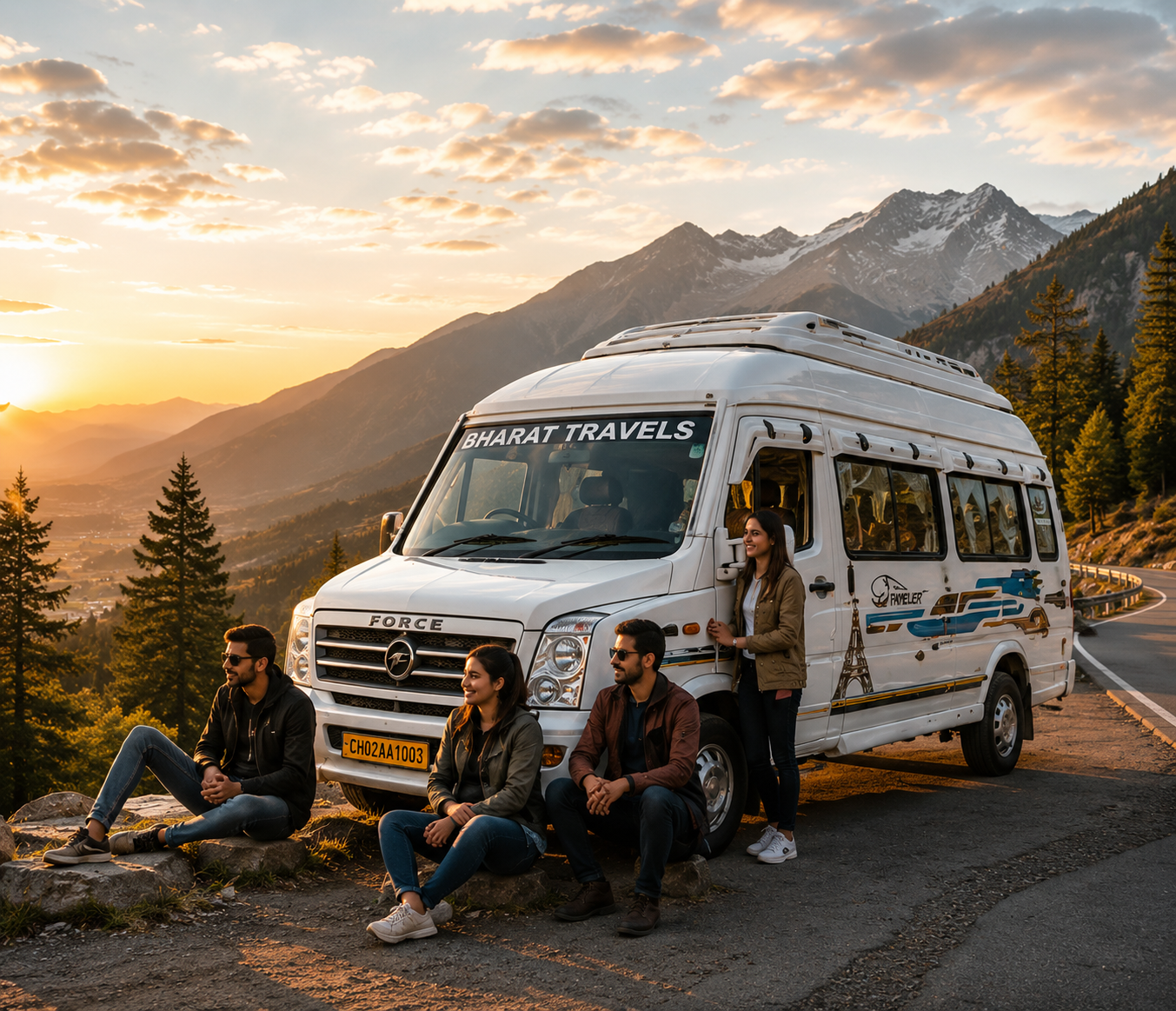 Tempo Traveller Comfort