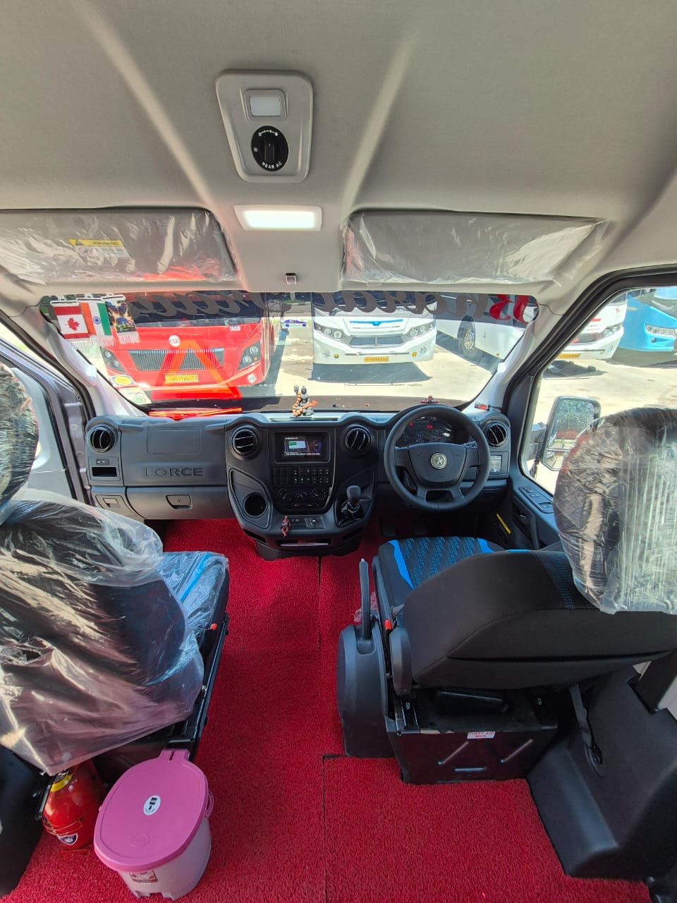 Force Urbania Hire in Chandigarh interior